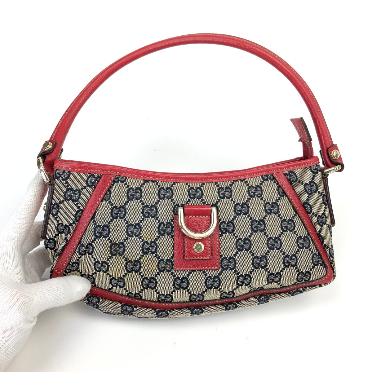GUCCI MONOGRAM SHOULDER BAG
