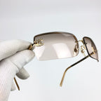 CHANEL RIMLESS SUNGLASSES