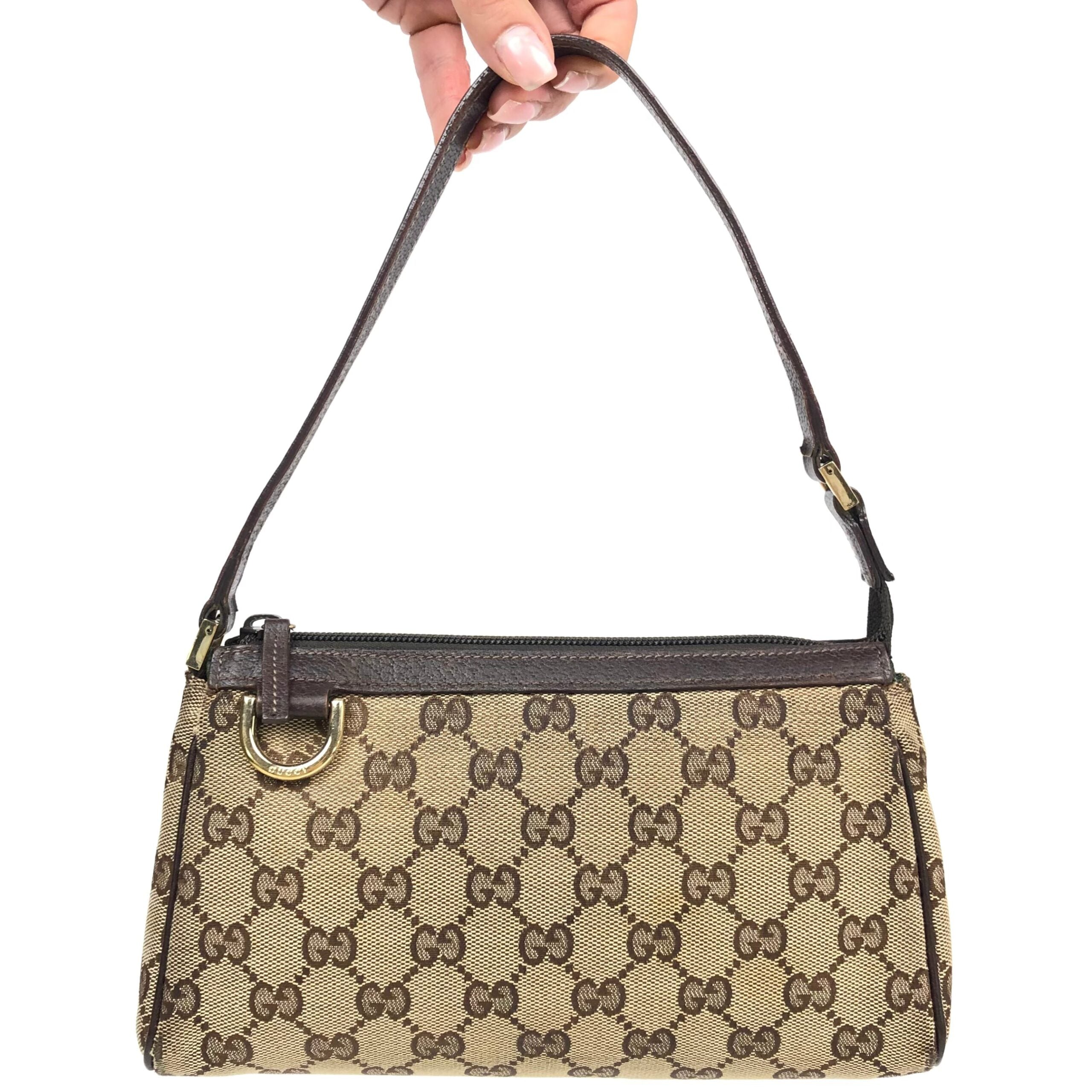 GUCCI MONOGRAM SHOULDER BAG