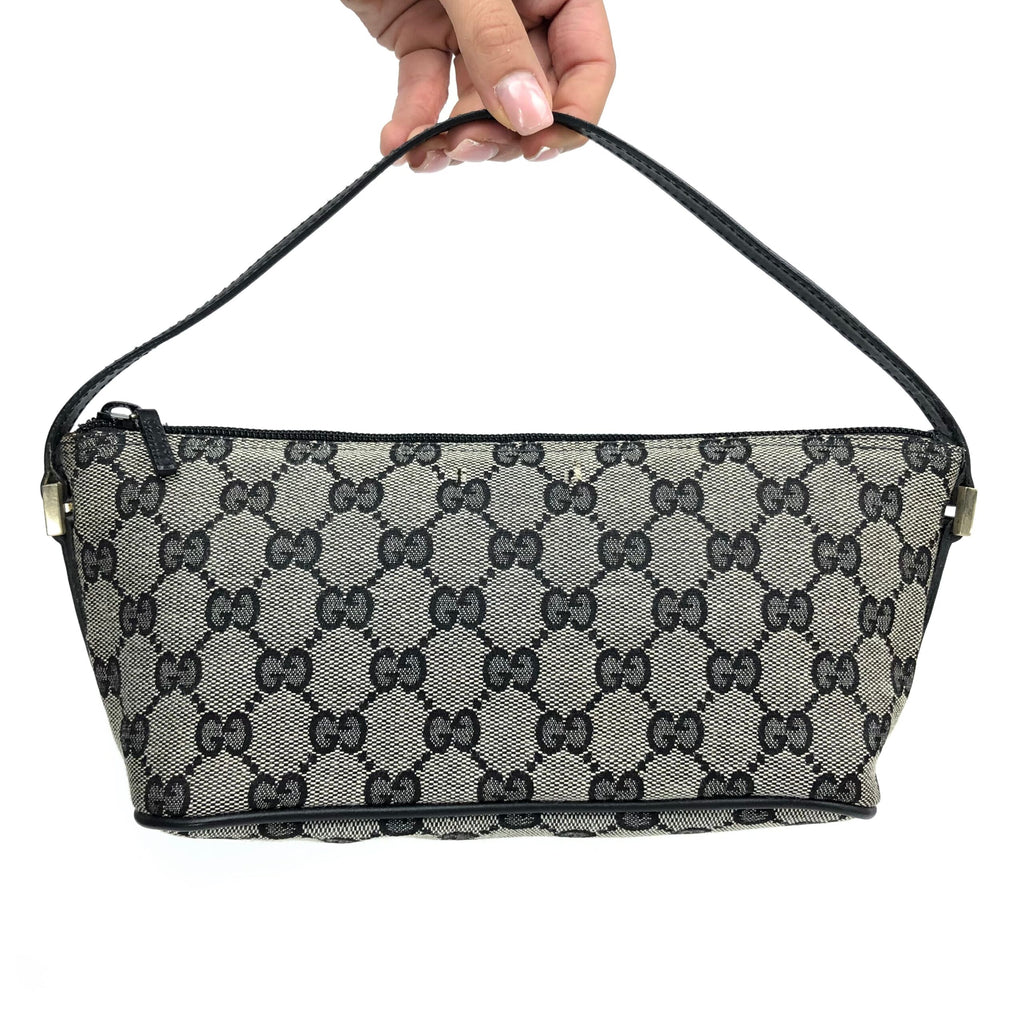 GUCCI MONOGRAM SHOULDER BAG