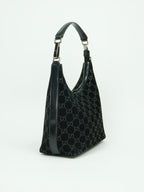 GUCCI TOM FORD SUEDE SHOULDER BAG