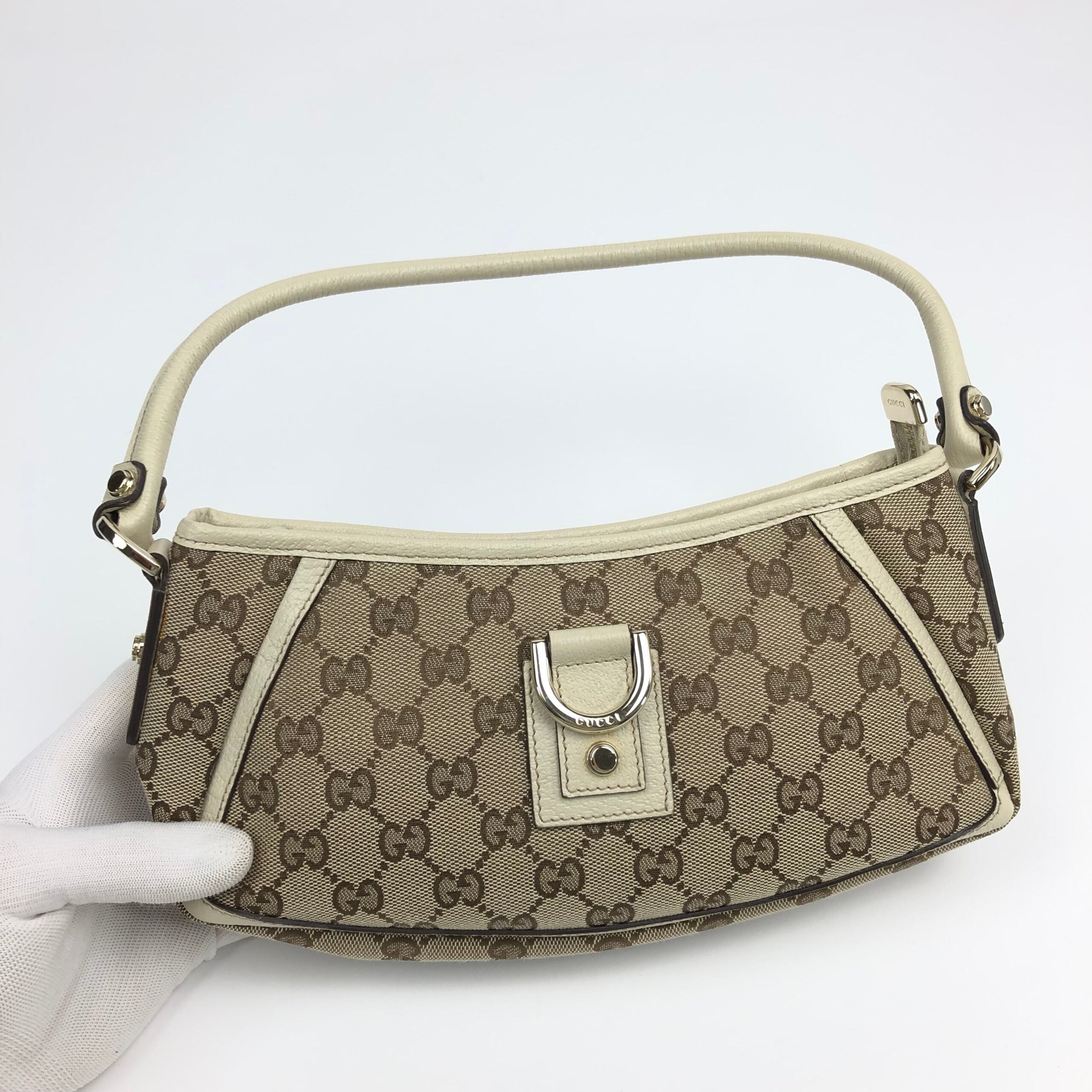 GUCCI MONOGRAM SHOULDER BAG