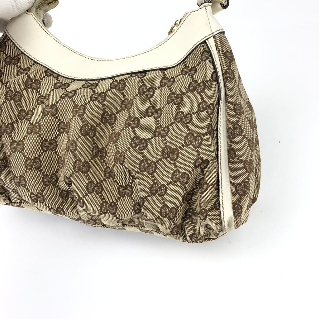 GUCCI ABBEY MONOGRAM SHOULDER BAG