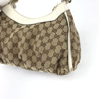 GUCCI ABBEY MONOGRAM SHOULDER BAG