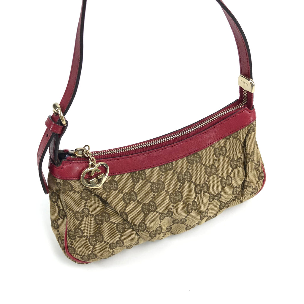 GUCCI MONOGRAM SHOULDER BAG
