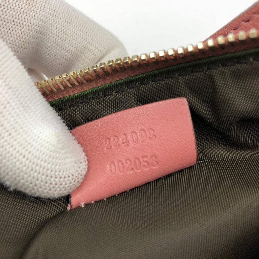 GUCCI MONOGRAM SHOULDER BAG
