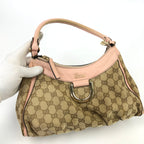 GUCCI ABBEY MONOGRAM SHOULDER BAG