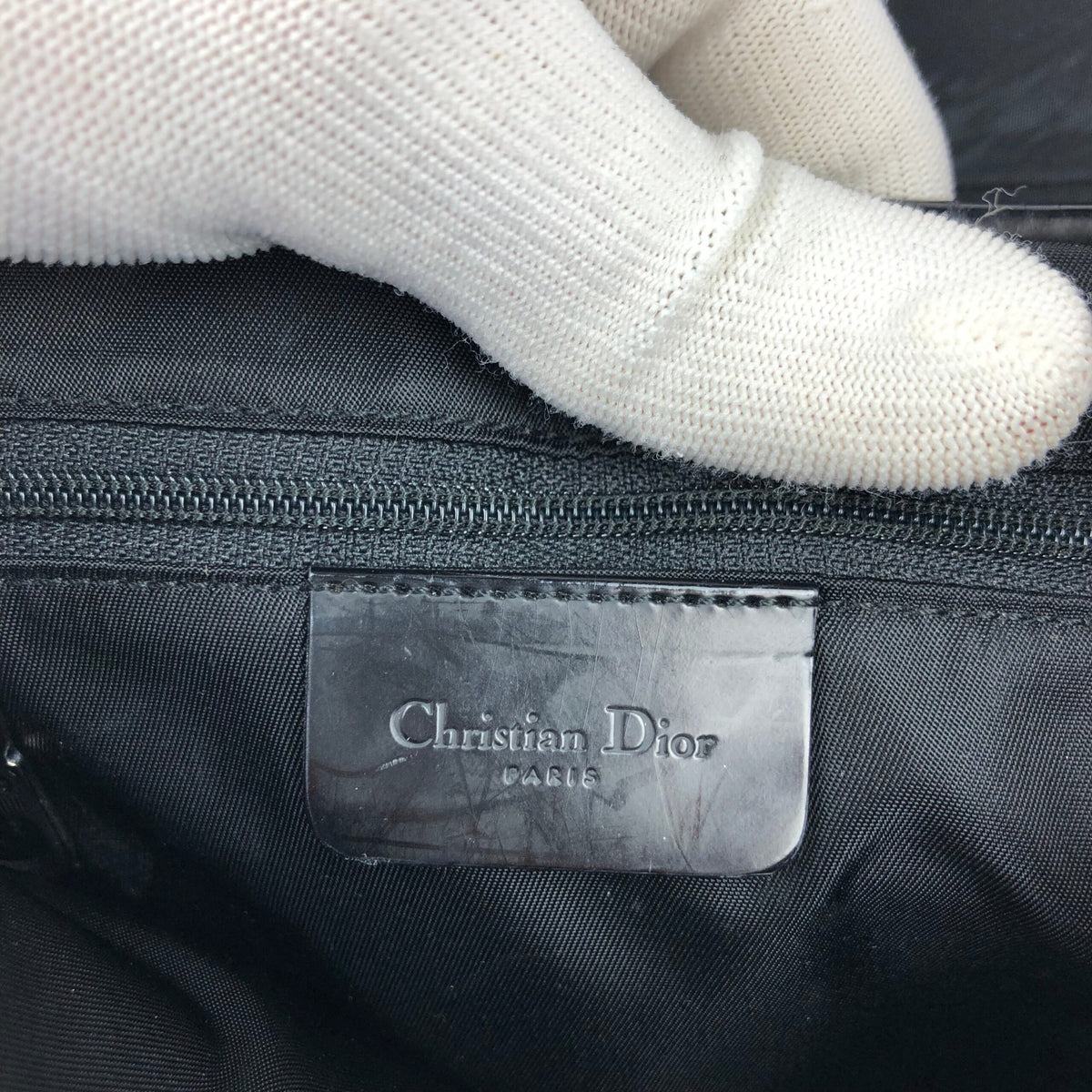 CHRISTIAN DIOR PONY HAIR DOUBLE SADDLE BAG