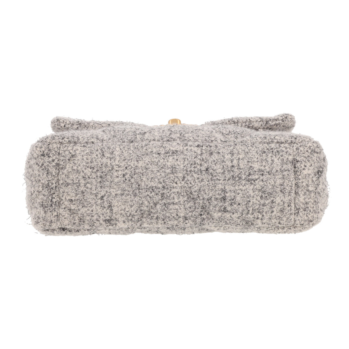 Chanel 19 handbag in grey tweed - DETAIL 1