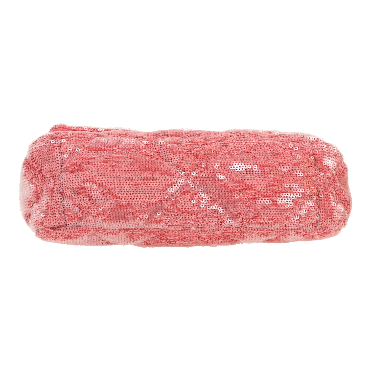 Chanel 19 shoulder bag paillette and pink leather - DETAIL 1