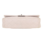 Chanel 2.55 shoulder bag in white quilted leather - DETAIL 1