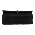 Chanel Diana shoulder bag in black Veau velours - DETAIL 1
