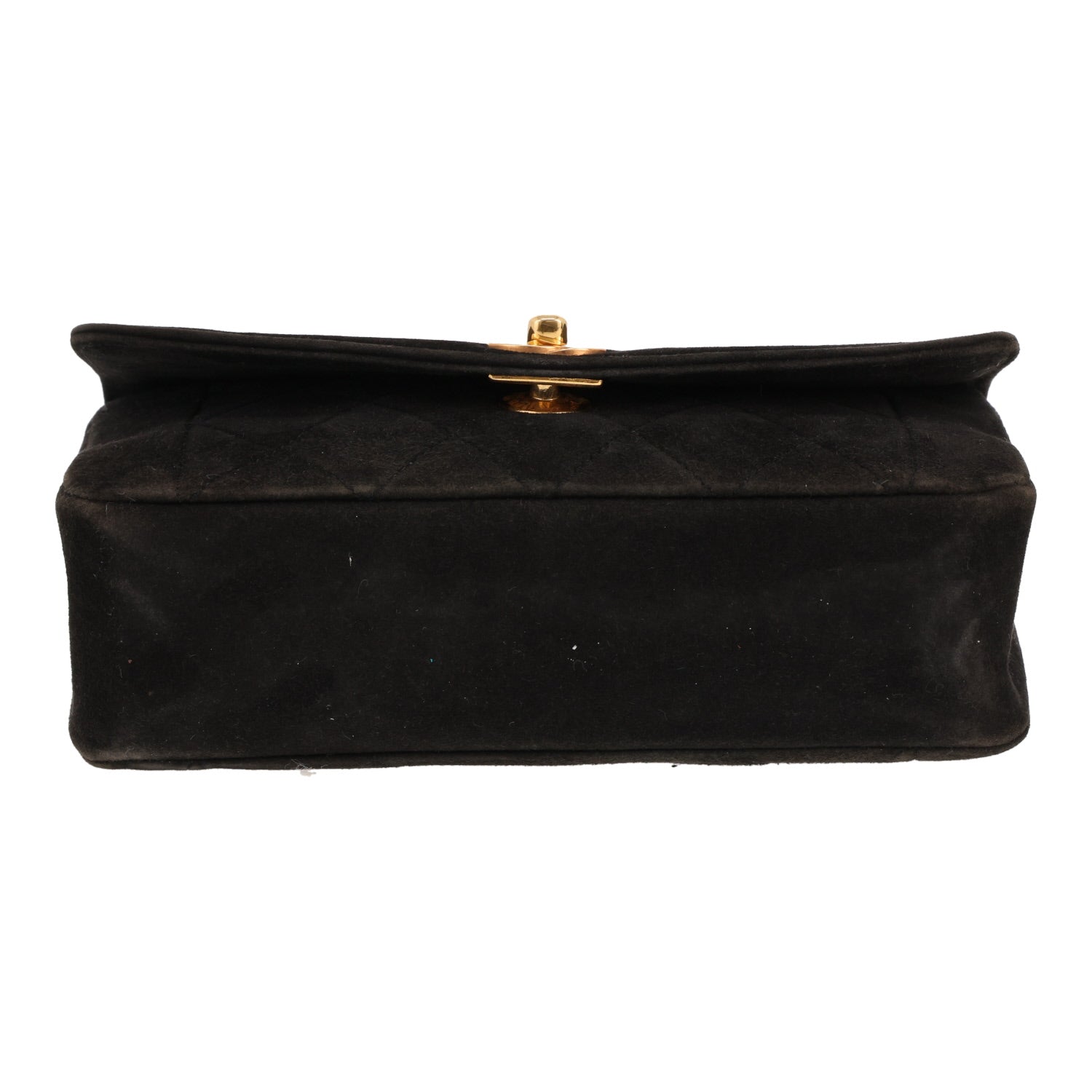 Chanel Diana shoulder bag in black Veau velours - DETAIL 1