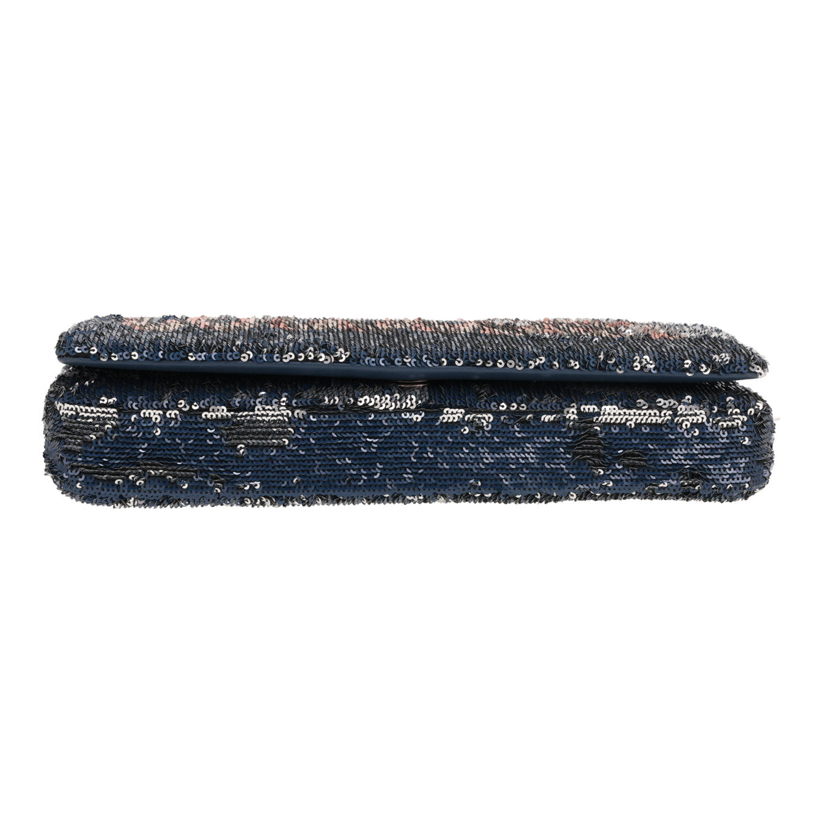 Chanel Editions Limitées handbag in blue paillette - DETAIL 1