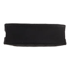 Chanel handbag in black quilted grained leather - DETAIL 1