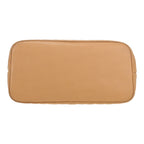Chanel Medaillon handbag in beige quilted grained leather - DETAIL 1
