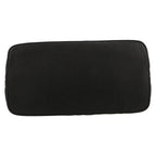 Chanel Medaillon handbag in black quilted grained leather - DETAIL 1