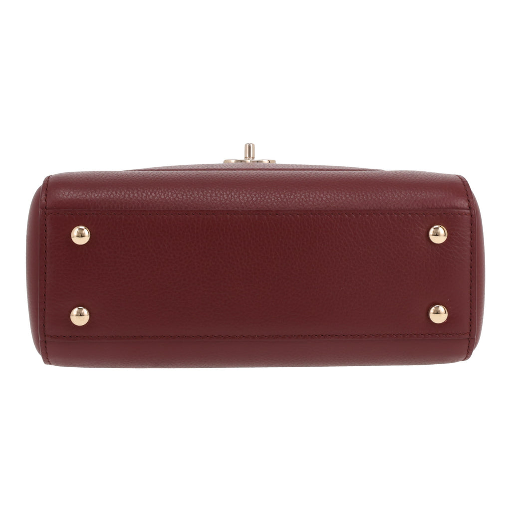 Chanel Neo Executive handbag in burgundy grained leather - DETAIL 1