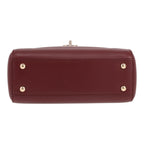 Chanel Neo Executive handbag in burgundy grained leather - DETAIL 1