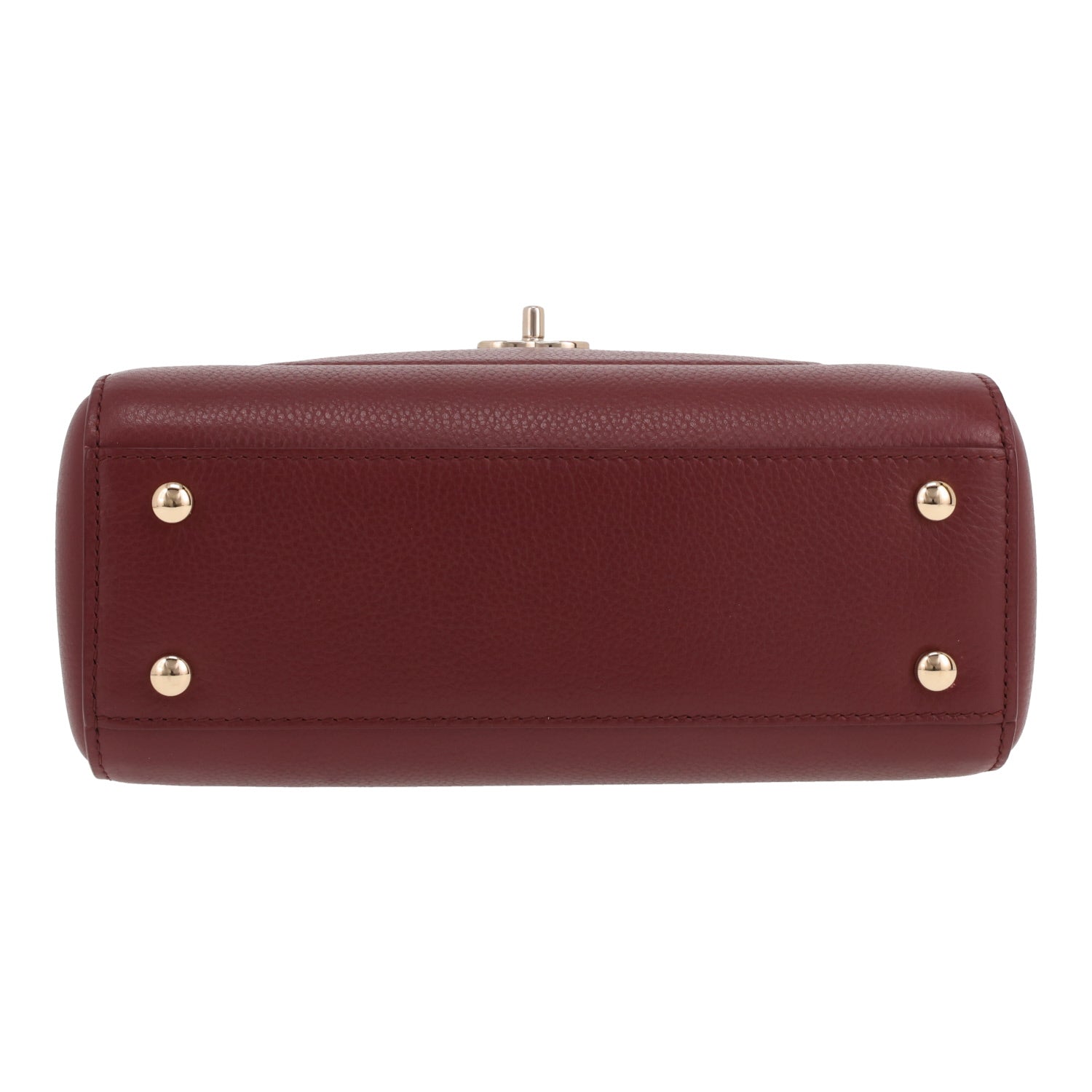 Chanel Neo Executive handbag in burgundy grained leather - DETAIL 1