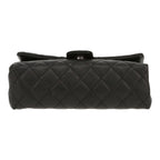 Chanel Pochette ceinture clutch-belt in black grained leather - DETAIL 1
