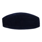 Chanel shopping bag in navy blue terry fabric - DETAIL 1