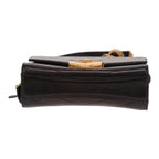 Chanel shoulder bag in black leather - DETAIL 1