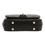 Chanel shoulder bag in black leather - DETAIL 1