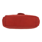 Chanel shoulder bag in red quilted leather - DETAIL 1