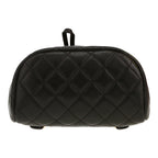 Chanel Timeless backpack in black quilted leather - DETAIL 1