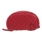 Chanel Timeless backpack in raspberry pink quilted leather - DETAIL 1