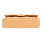 Chanel Timeless Classic handbag in beige quilted leather - DETAIL 1