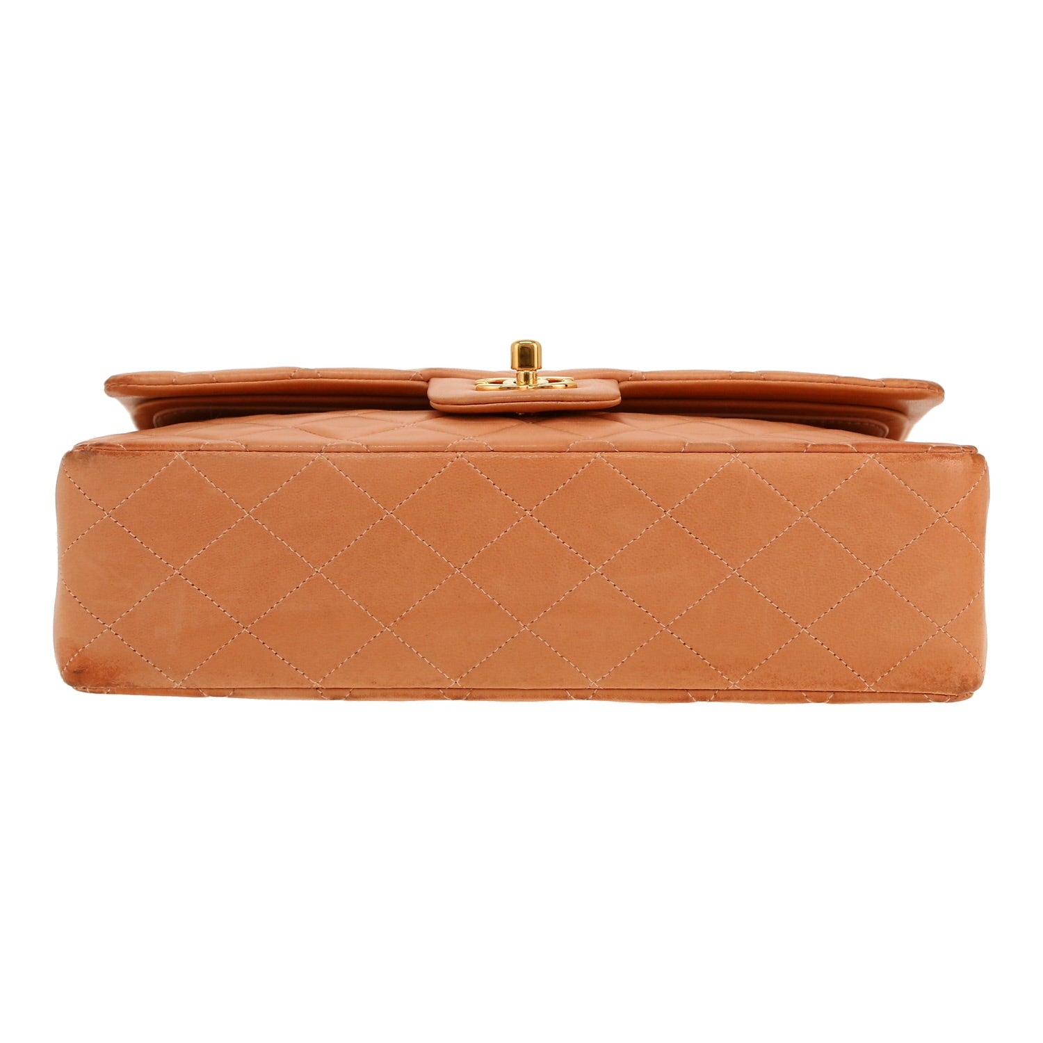 Chanel Timeless Classic handbag in pink quilted leather - DETAIL 1