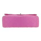 Chanel Timeless Maxi Jumbo shoulder bag in pink quilted leather - DETAIL 1
