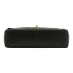 Chanel Timeless Vintage handbag canvas and black leather - DETAIL 1