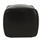 Chanel Vanity vanity case in black leather - DETAIL 1