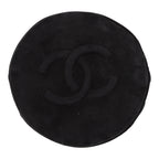 Chanel Vintage clutch in black suede - DETAIL 1