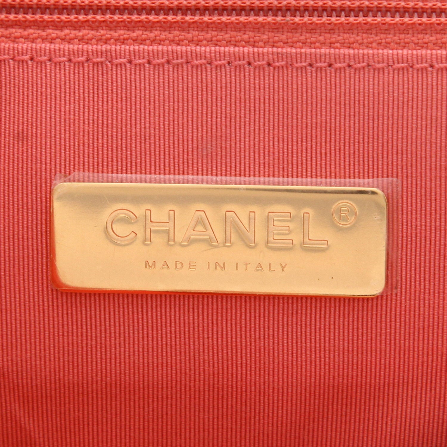 Chanel 19 shoulder bag paillette and pink leather - DETAIL 2