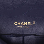 Chanel 2.55 handbag in blue denim canvas - DETAIL 2