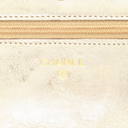 Chanel 2.55 Wallet on Chain shoulder bag in gold quilted leather - DETAIL 2