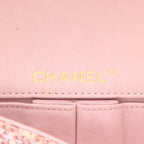 Chanel Choco Bar handbag in pink tweed - DETAIL 2