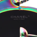 Chanel Editions Limitées clutch in black and multicolor plexiglas - DETAIL 2