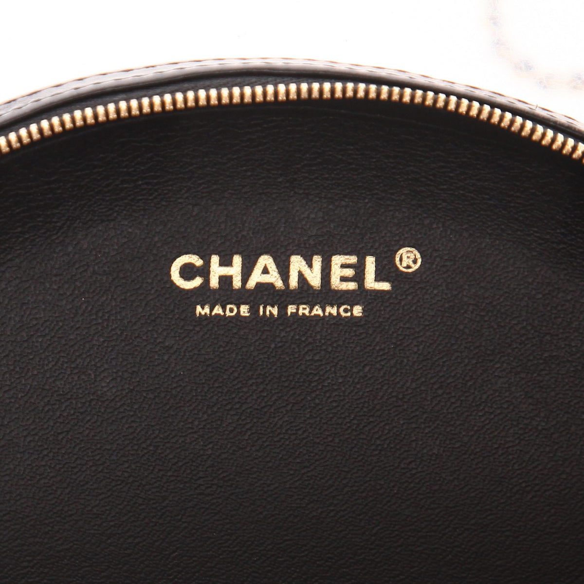 Chanel Editions Limitées clutch in black and white leather - DETAIL 2