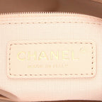 Chanel Hobo shoulder bag in powder pink quilted grained leather - DETAIL 2
