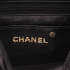 Chanel Mini Carré shoulder bag in black lizard - DETAIL 2