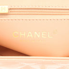 Chanel Mini Shopping handbag in beige leather - DETAIL 2
