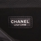 Chanel Pochette ceinture clutch-belt in black grained leather - DETAIL 2