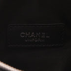 Chanel Pochette ceinture clutch-belt in black quilted leather - DETAIL 2