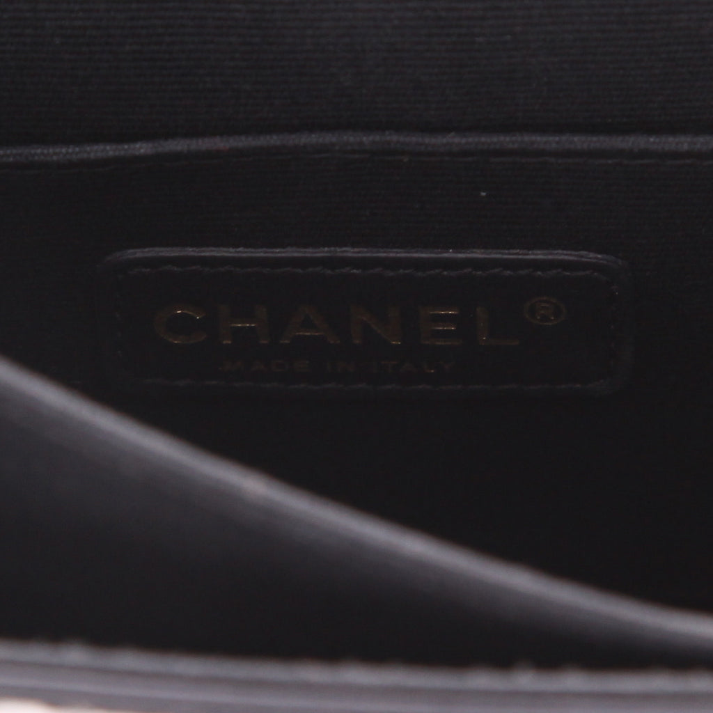 Chanel Rita handbag in blue quilted leather - DETAIL 2