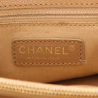 Chanel Shopping GST handbag in beige quilted grained leather - DETAIL 2